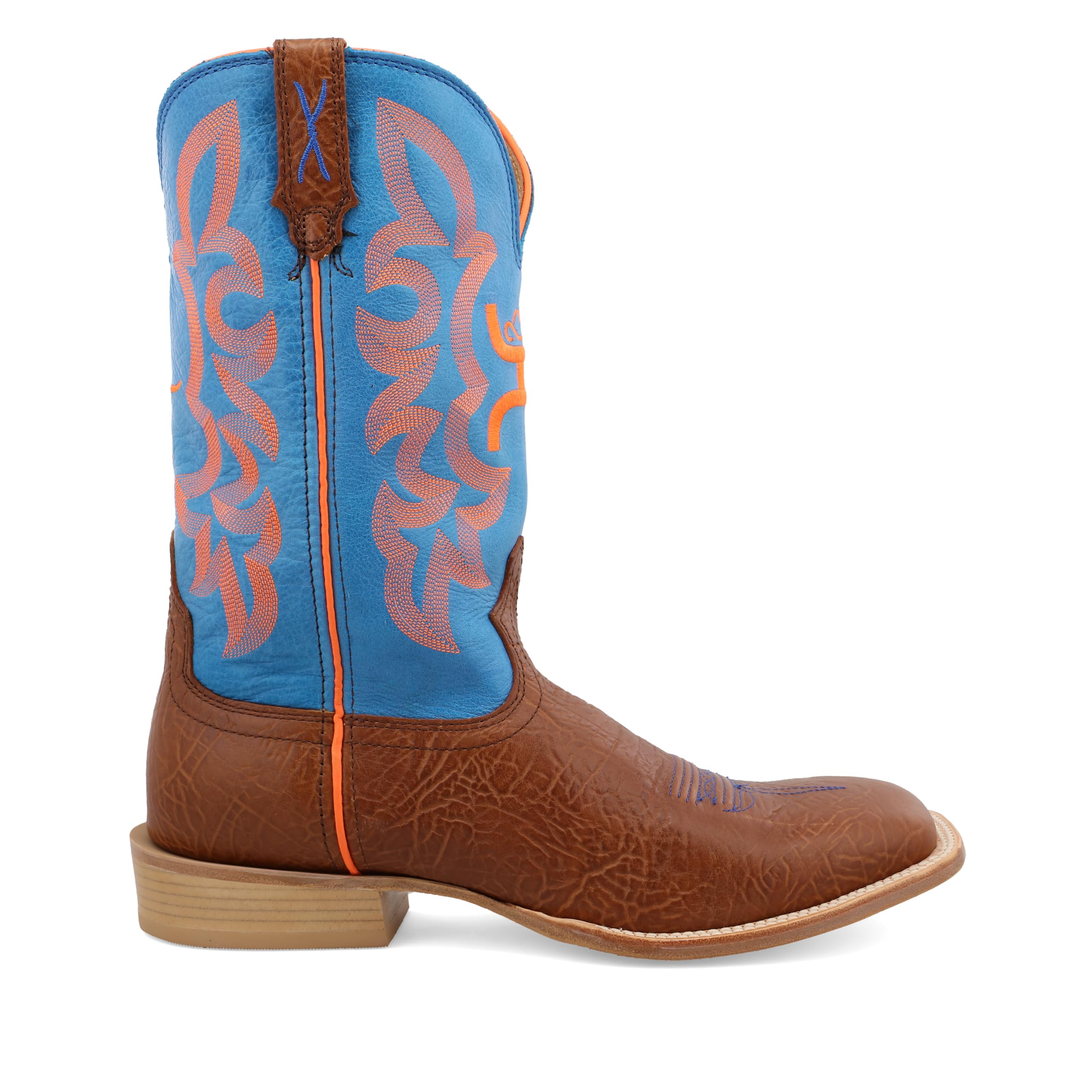 Twisted X Men's 12" WS Toe Hooey Boot - Western Pull-on Boots - Image 4