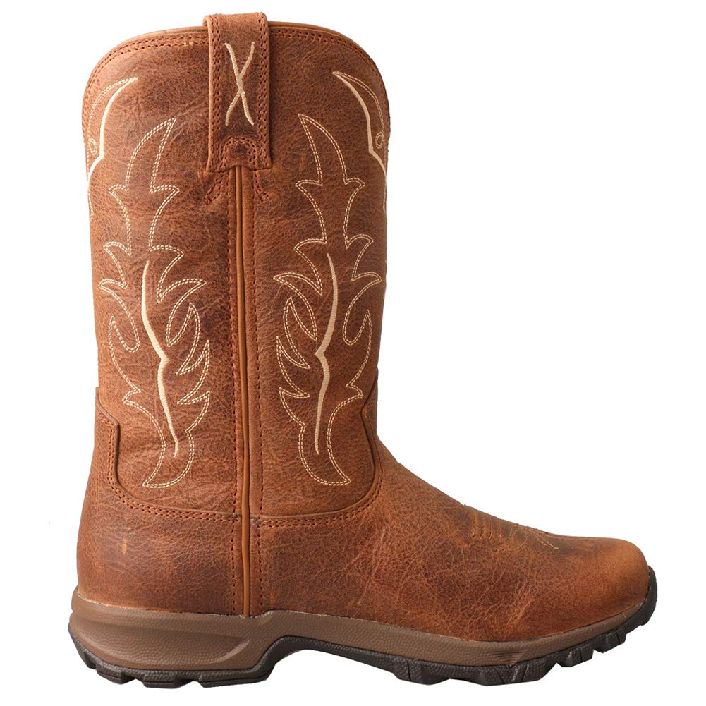 Twisted X Men's Cowboy Style Casual Hooey Loper Shoes, Light Grey - Image 3