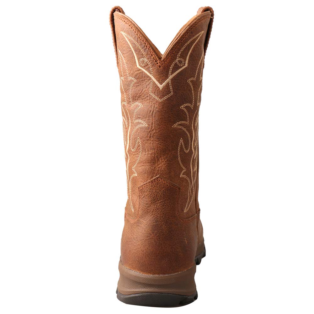 Twisted X Men's Cowboy Style Casual Hooey Loper Shoes, Light Grey - Image 4