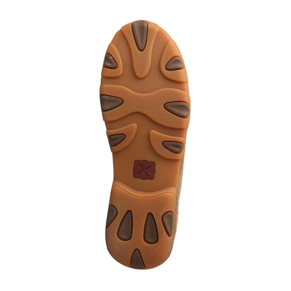 Twisted X Women's Chukka Driving Moc, Moc Toe, Bomber & Diamond Pattern Vamp, 8 M - Image 4